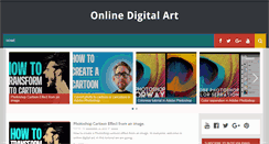 Desktop Screenshot of onlinedigitalart.com