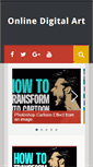 Mobile Screenshot of onlinedigitalart.com